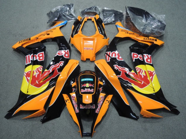 ZX10R 2011-2015 - Noir Orange Red Bull ZX10R 2011-2015 - Noir Orange Red Bull