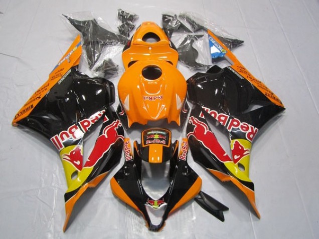 CBR 600 RR 2009-2012 - Noir Orange Red Bull CBR 600 RR 2009-2012 - Noir Orange Red Bull