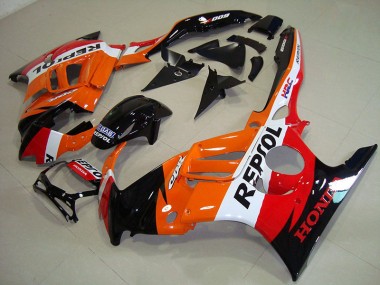 CBR 600 F3 1995-1998 - Noir Orange Repsol
