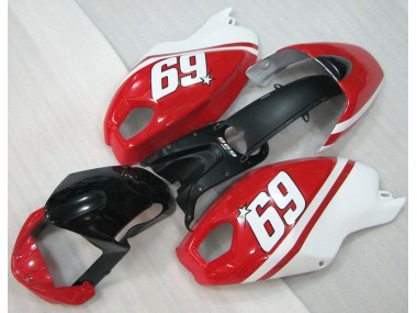 Ducati Monster 696 2008-2012 - Noir Rouge Blanc 69