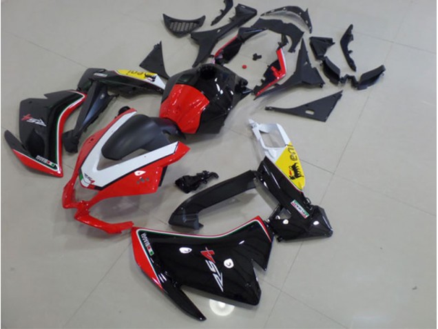 RS4 50 125 2011-2018 - Noir Rouge Blanc RS4 50 125 2011-2018 - Noir Rouge Blanc
