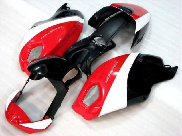 Ducati Monster 696 2008-2012 - Noir Rouge Blanc Monster Ducati Monster 696 2008-2012 - Noir Rouge Blanc Monster