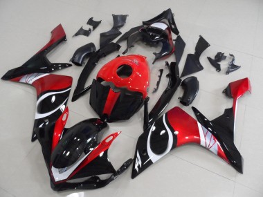 R1 2007-2008 - Noir Rouge Brillant
