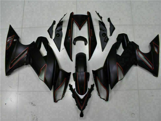 EX650 2009-2011 - Noir Rouge EX650 2009-2011 - Noir Rouge