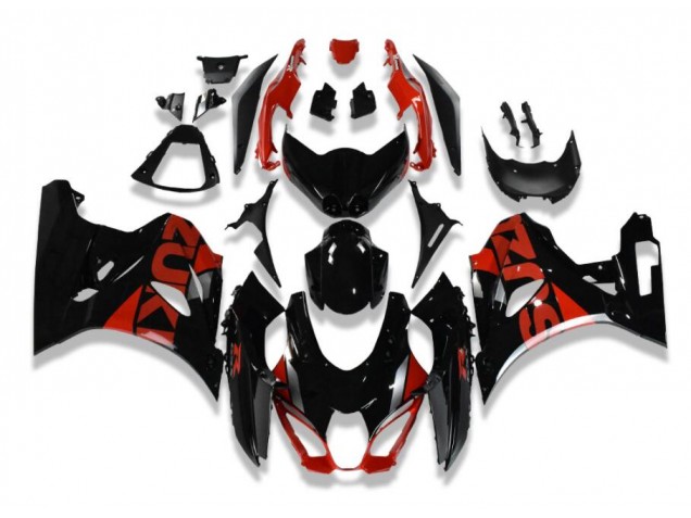 GSXR 1000 2017-2023 - Noir Rouge GSXR 1000 2017-2023 - Noir Rouge