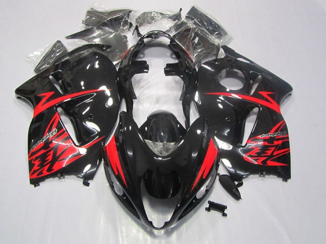 GSXR 1300 Hayabusa 1996-2007 - Noir Rouge GSXR 1300 Hayabusa 1996-2007 - Noir Rouge
