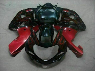 GSXR 600 / 750 K1 K2 K3 2001-2003 - Noir Rouge