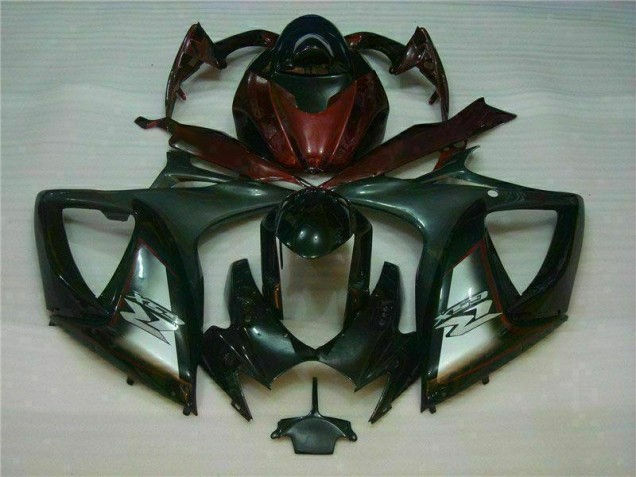 GSXR 600 / 750 K6 2006-2007 - Noir Rouge GSXR 600 / 750 K6 2006-2007 - Noir Rouge