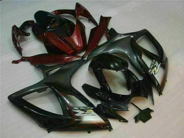 GSXR 600 / 750 K6 2006-2007 - Noir Rouge GSXR 600 / 750 K6 2006-2007 - Noir Rouge