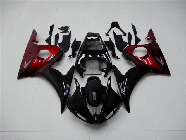R6 2003-2005 - Noir Rouge R6 2003-2005 - Noir Rouge
