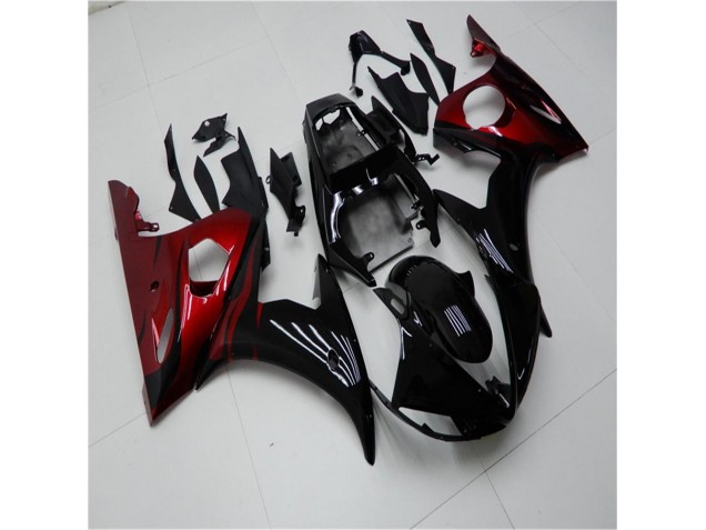 R6 2003-2005 - Noir Rouge R6 2003-2005 - Noir Rouge