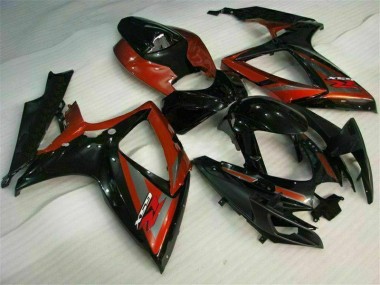 GSXR 600 / 750 K6 2006-2007 - Noir Rouge