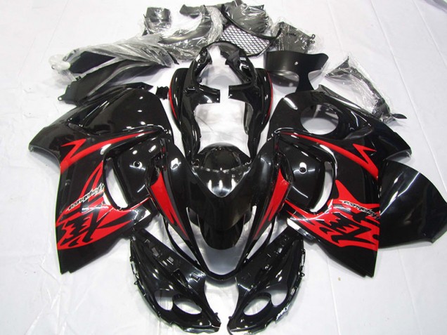 GSXR 1300 Hayabusa 2008-2019 - Noir Rouge GSXR 1300 Hayabusa 2008-2019 - Noir Rouge