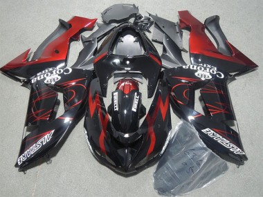 ZX10R 2006-2007 - Noir Rouge Corona Extra