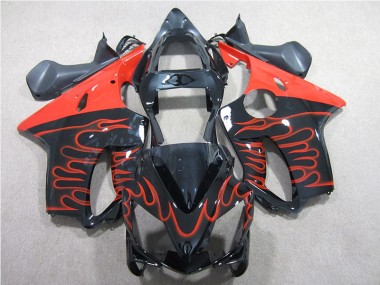 CBR 600 F4i 2001-2003 - Noir Rouge Flamme
