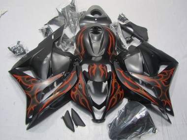CBR 600 RR 2009-2012 - Noir Rouge Flamme