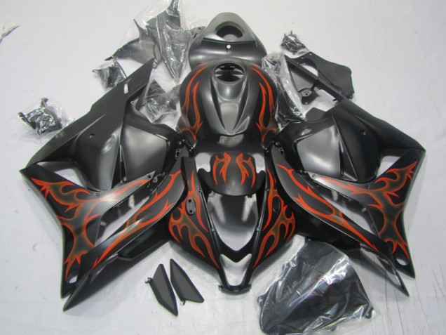 CBR 600 RR 2009-2012 - Noir Rouge Flamme CBR 600 RR 2009-2012 - Noir Rouge Flamme