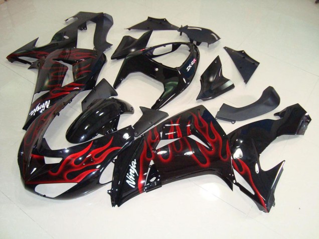 ZX10R 2006-2007 - Noir Rouge Flamme ZX10R 2006-2007 - Noir Rouge Flamme