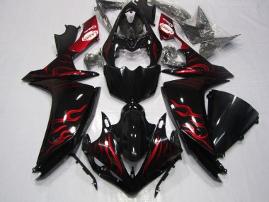 R1 2007-2008 - Noir Rouge Flamme