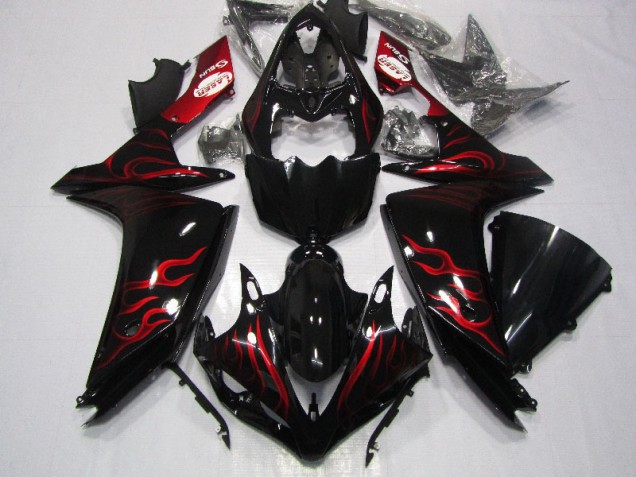 R1 2007-2008 - Noir Rouge Flamme R1 2007-2008 - Noir Rouge Flamme