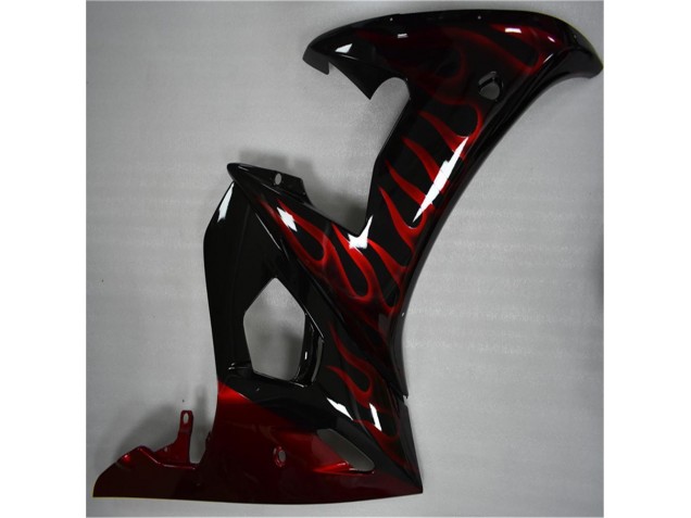 R6 2003-2005 - Noir Rouge Flamme R6 2003-2005 - Noir Rouge Flamme