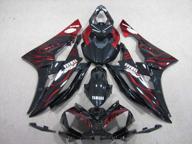 R6 2006-2007 - Noir Rouge Flamme R6 2006-2007 - Noir Rouge Flamme