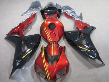 CBR 1000 RR 2006-2007 - Noir Rouge Jaune