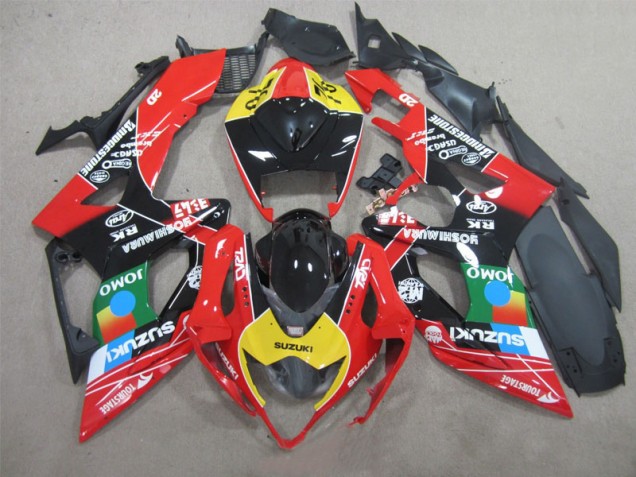 GSXR 1000 K5 2005-2006 - Noir Rouge Jaune