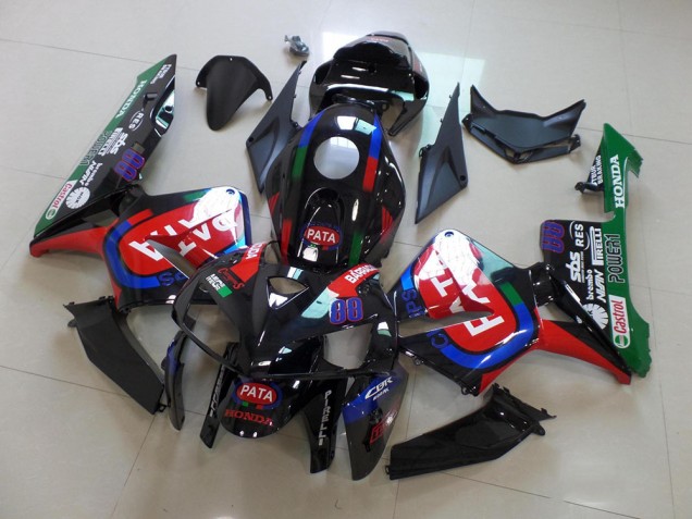CBR 600 RR 2005-2006 - Noir Rouge Pata CBR 600 RR 2005-2006 - Noir Rouge Pata