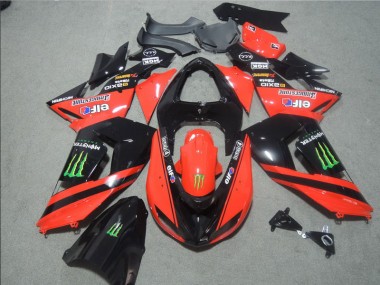 ZX10R 2006-2007 - Noir Rouge Touch4 Monster