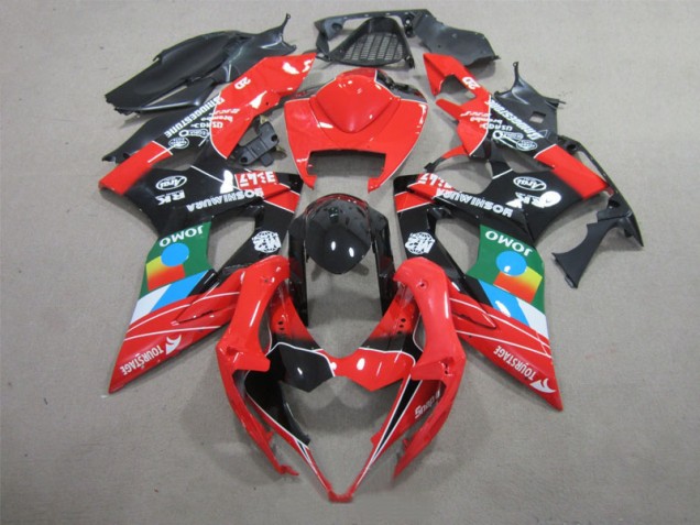 GSXR 1000 K5 2005-2006 - Noir Rouge Vert