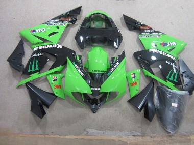 ZX10R 2003-2005 - Noir Vert 3M Monster