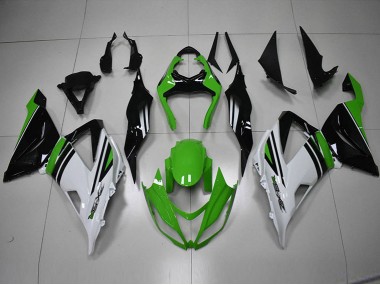 ZX6R 2013-2018 - Noir Vert Blanc