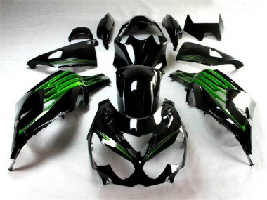 ZX14R ZZR 1400 2012-2021 - Noir Vert