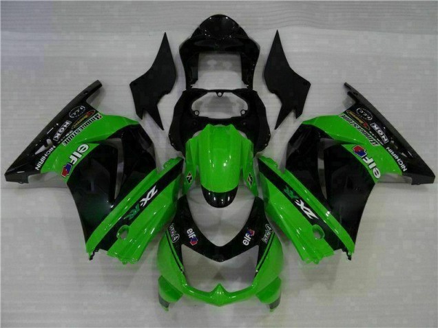 EX250 2008-2012 - Noir Vert EX250 2008-2012 - Noir Vert