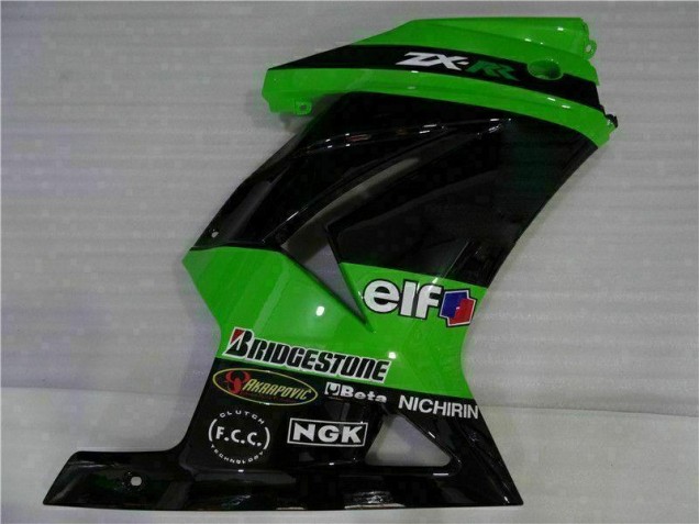 EX250 2008-2012 - Noir Vert EX250 2008-2012 - Noir Vert