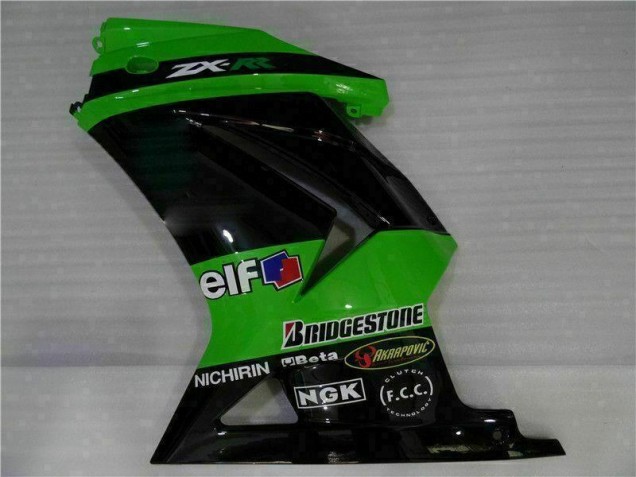 EX250 2008-2012 - Noir Vert EX250 2008-2012 - Noir Vert