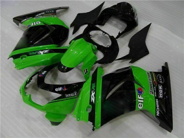 EX250 2008-2012 - Noir Vert EX250 2008-2012 - Noir Vert