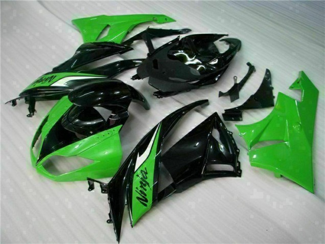 ZX6R 2009-2012 - Noir Vert ZX6R 2009-2012 - Noir Vert