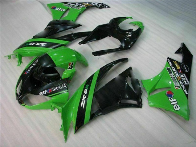 ZX6R 2009-2012 - Noir Vert ZX6R 2009-2012 - Noir Vert