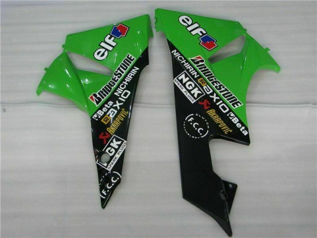 ZX6R 2009-2012 - Noir Vert ZX6R 2009-2012 - Noir Vert