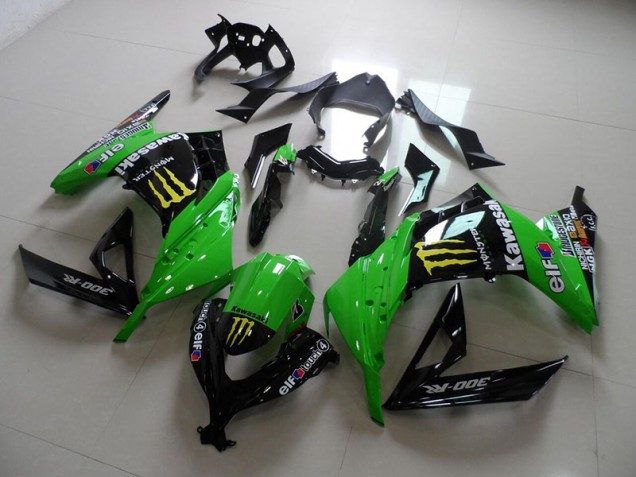 ZX 300R 2013-2016 - Noir Vert Monster