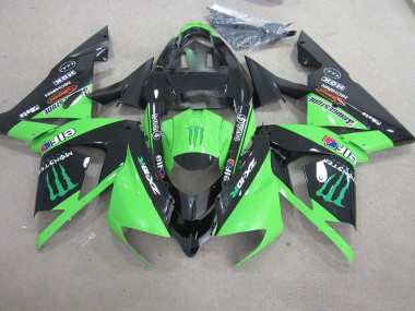 ZX10R 2003-2005 - Noir Vert Monster