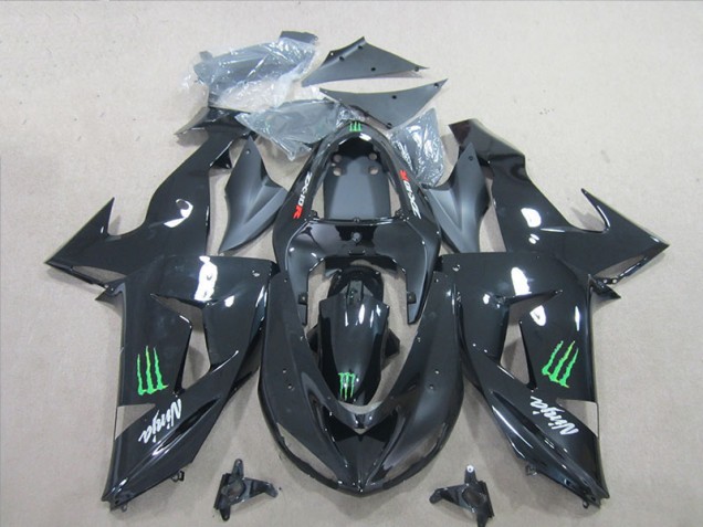 ZX10R 2006-2007 - Noir Vert Monster Ninja