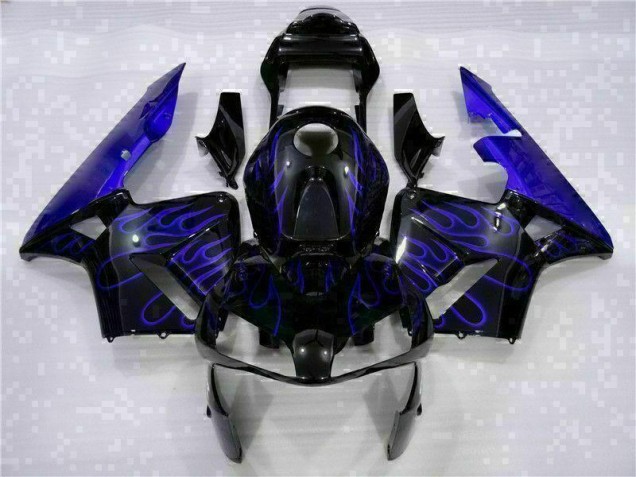 CBR 600 RR 2003-2004 - Noir avec Bleu Flamme CBR 600 RR 2003-2004 - Noir avec Bleu Flamme