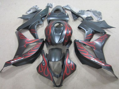 CBR 600 RR 2007-2008 - Noir avec Rouge Flamme