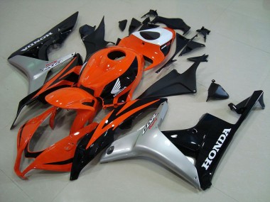 CBR 600 RR 2007-2008 - Orange Argent Noir