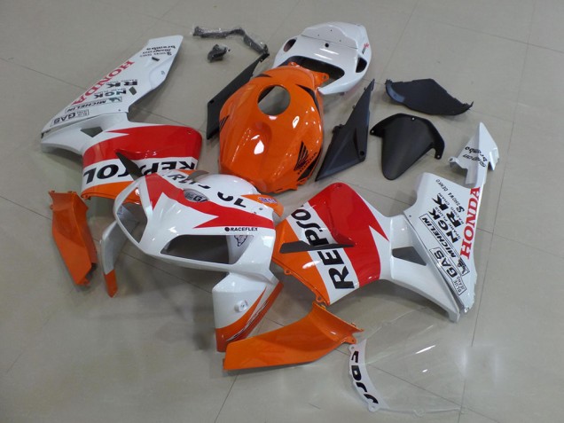 CBR 600 RR 2005-2006 - Orange Blanc Repsol CBR 600 RR 2005-2006 - Orange Blanc Repsol