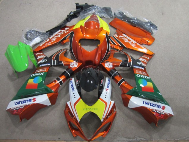 GSXR 1000 K7 2007-2008 - Orange Jaune Monster GSXR 1000 K7 2007-2008 - Orange Jaune Monster
