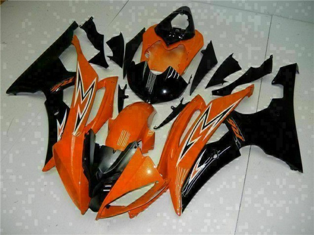 R6 2008-2016 - Orange Noir R6 2008-2016 - Orange Noir
